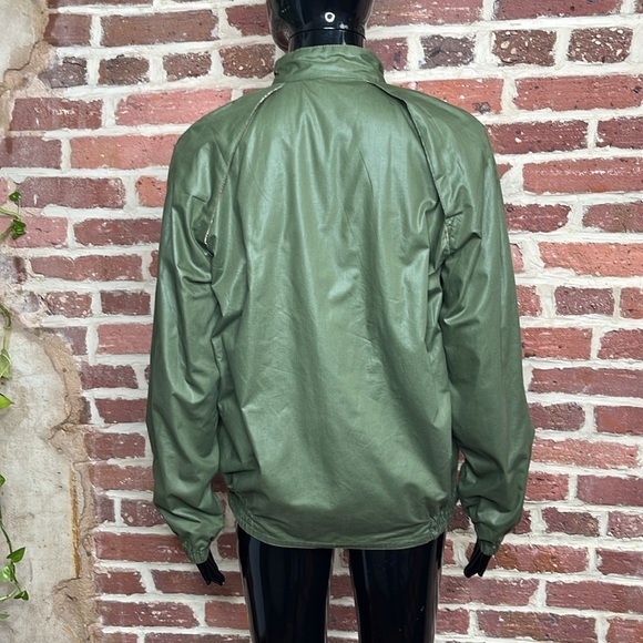 Vintage 80s Reversible Lacoste Jacket with in Green and Plaid Options Size S - Picture 6 of 14